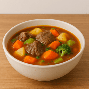 Sopa de res